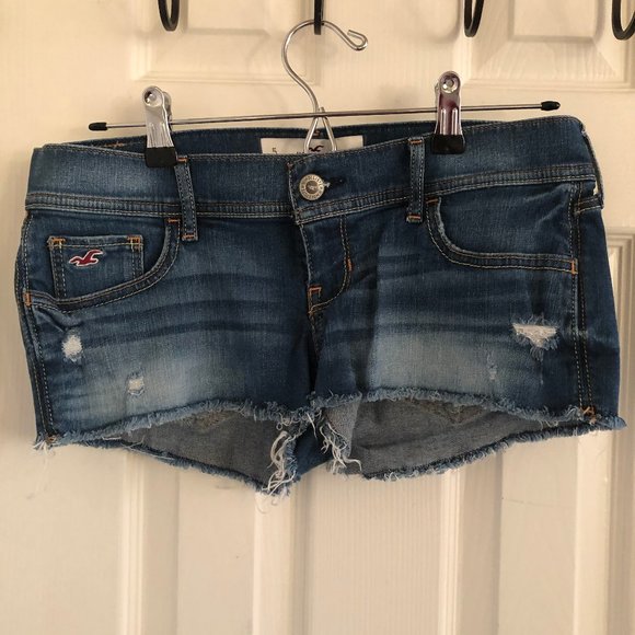 Hollister Low Rise Short Shorts - Picture 1 of 3